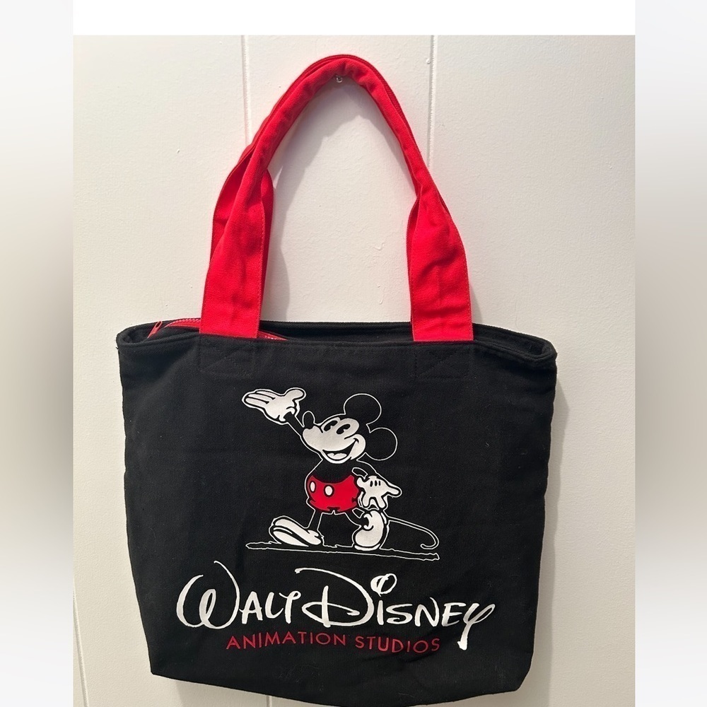 Authentic Disney Parks Walt Disney Animation Studios Zippered Canvas Bag